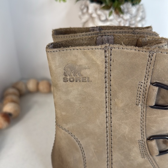Sorel Women's Joan of Arctic Wedge II Boots Ash Brown Sz 8 NWOB - Picture 7 of 12